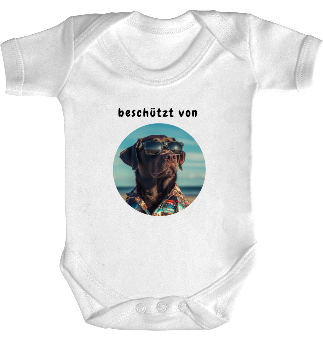 Mini Bodyguard Lab - Organic Baby Bodysuit