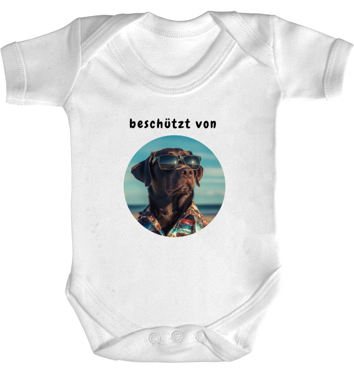 Mini Bodyguard Lab - Organic Baby Bodysuit