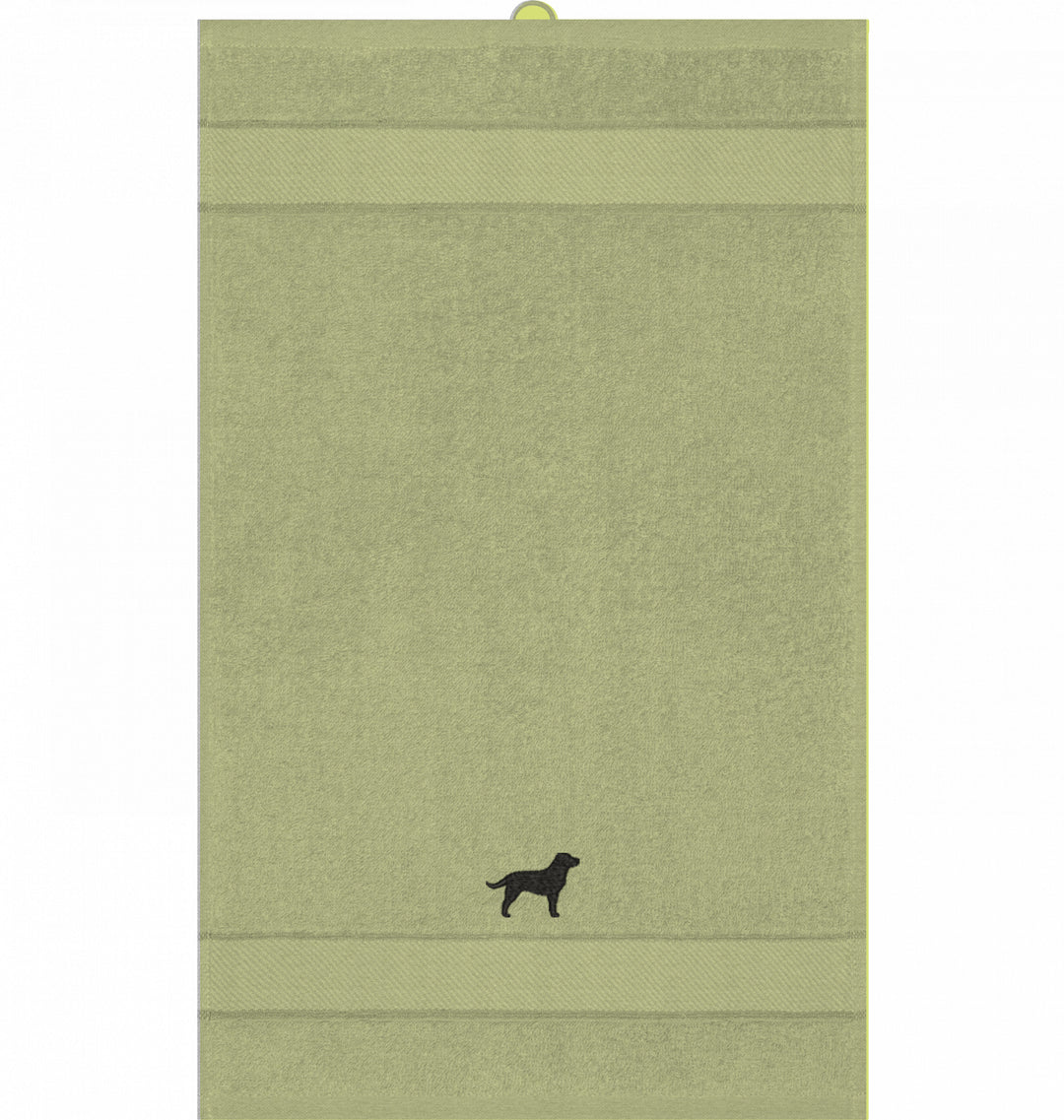 Lab love black - Gästehandtuch