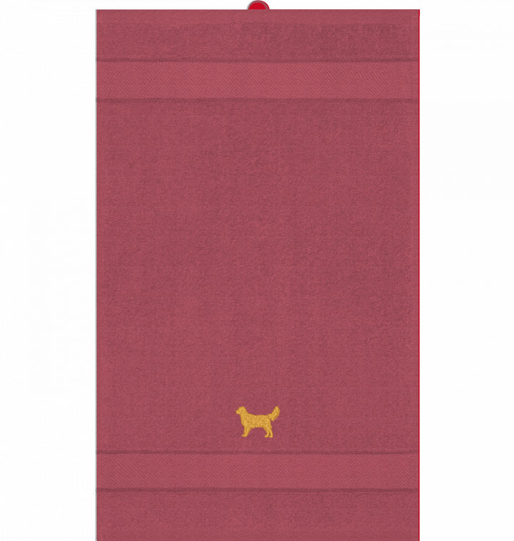 Golden love - Gästehandtuch