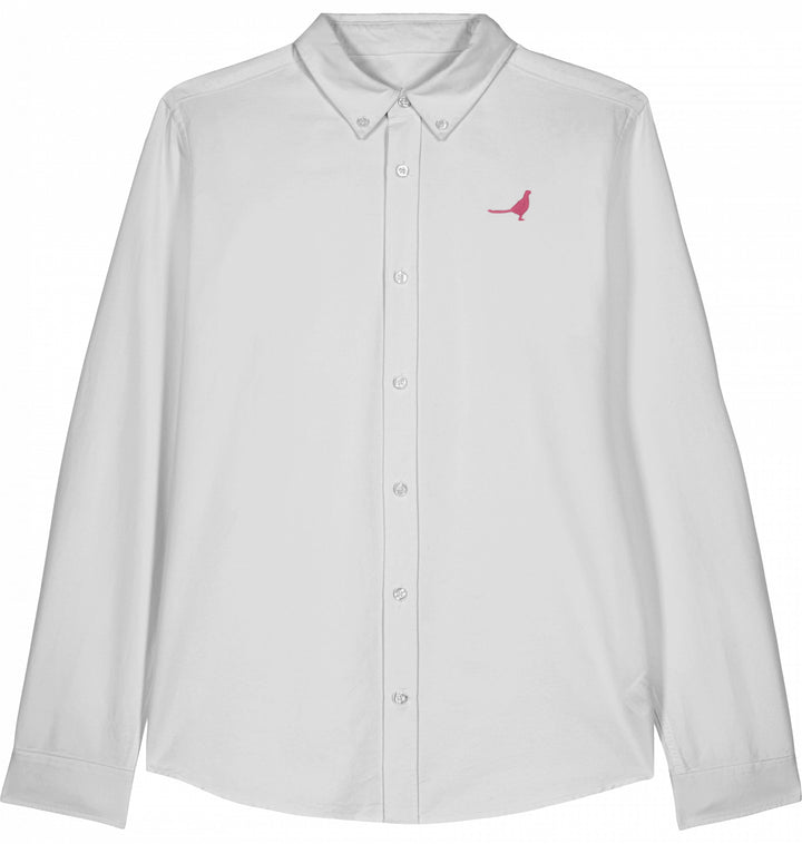 Oxford Bluse Damen - Fasan pink