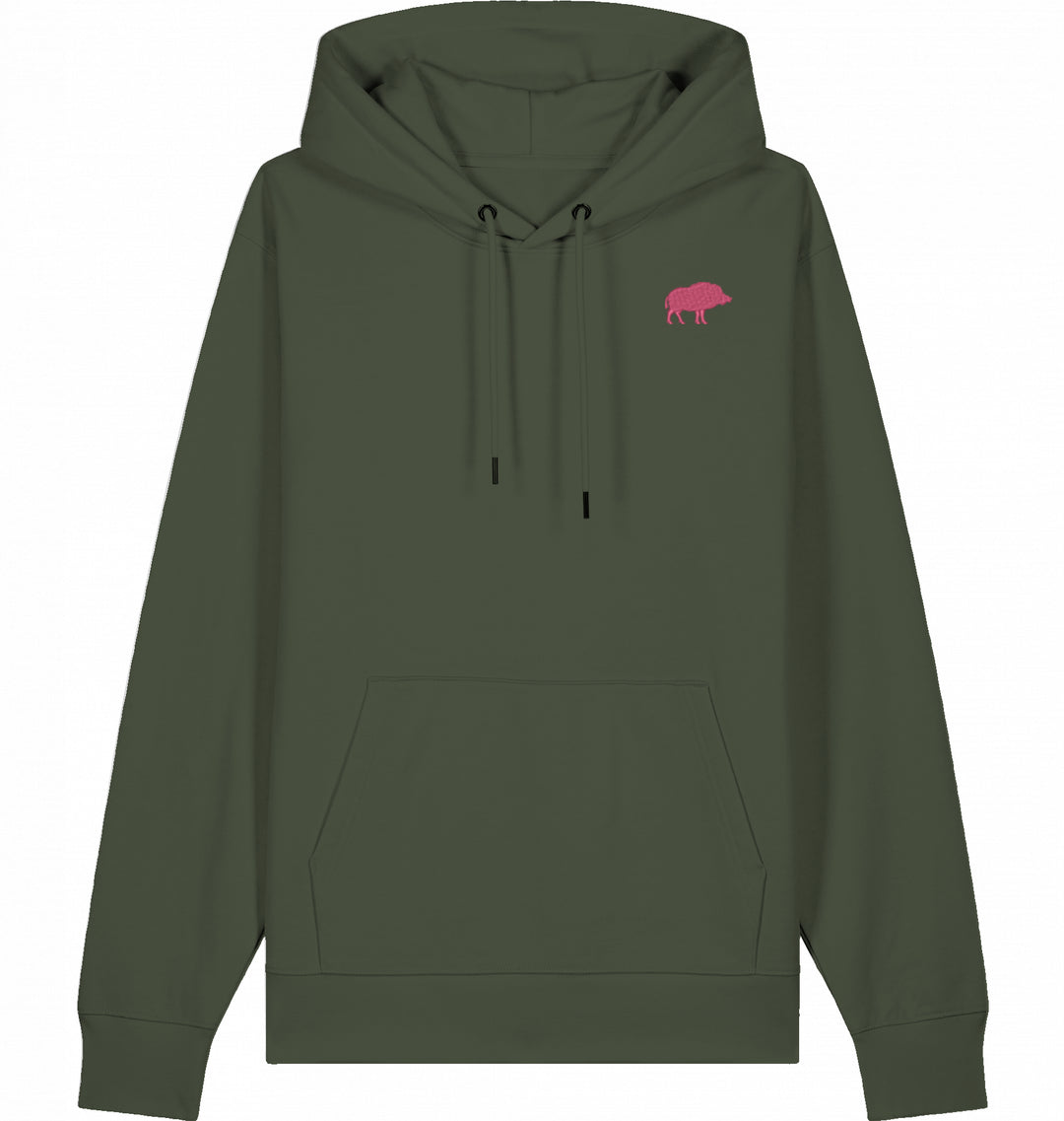 Wildlife Pink - Organic Hoodie