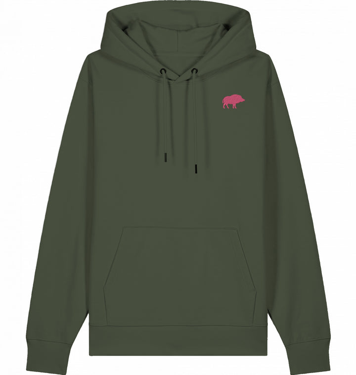 Wildlife Pink - Organic Hoodie