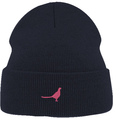Organic Beanie - Fasan pink