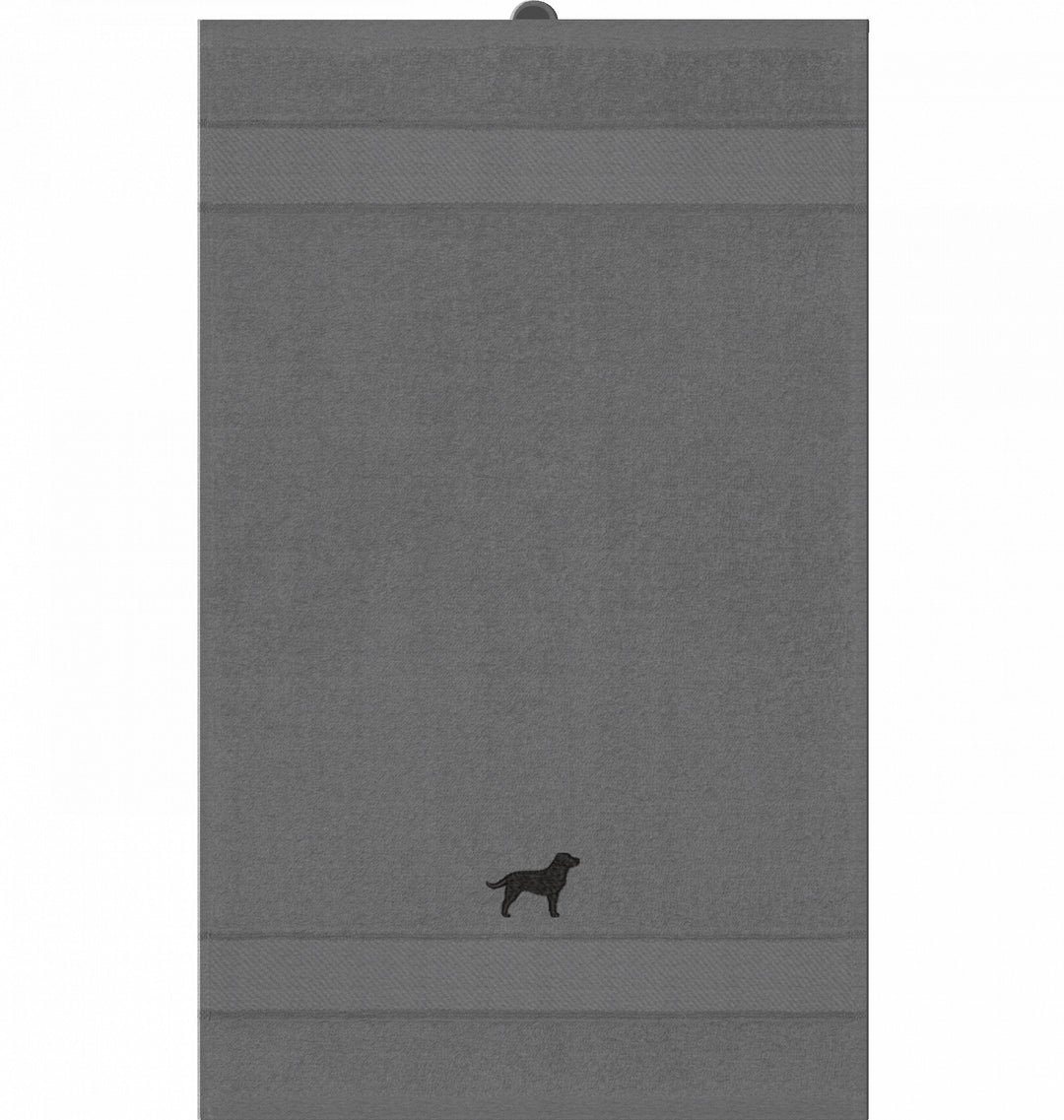 Lab love black - Gästehandtuch