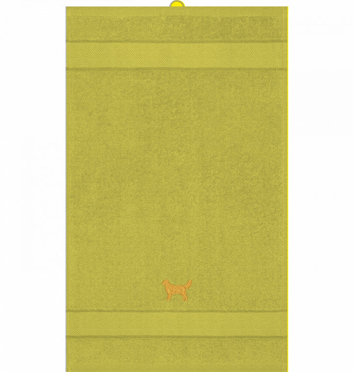 Golden love - Gästehandtuch