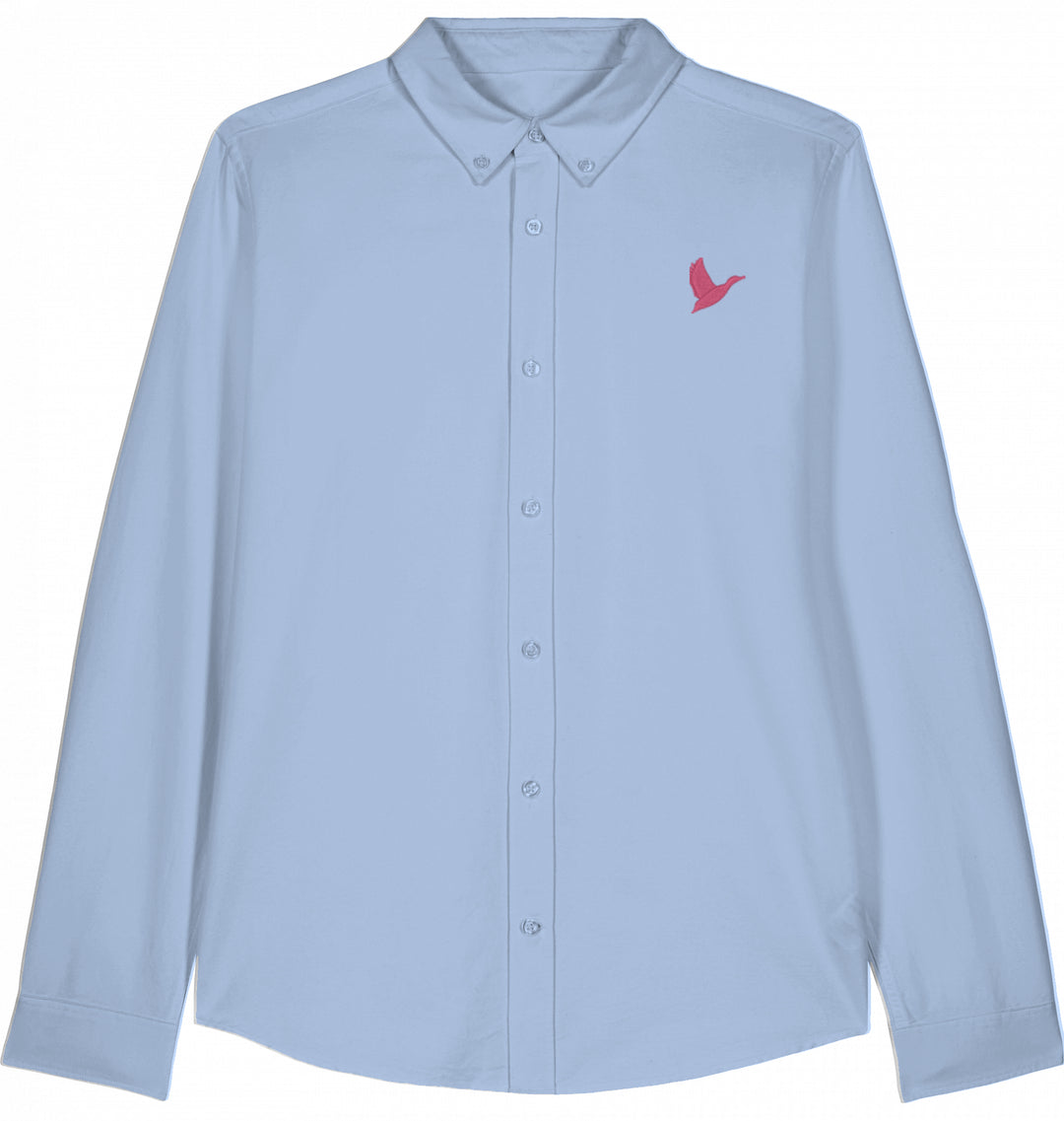 Let my fly - Damen Oxford Shirt Organic