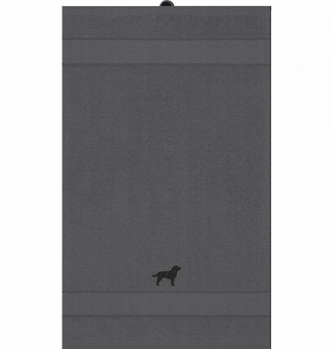 Lab love black - Gästehandtuch
