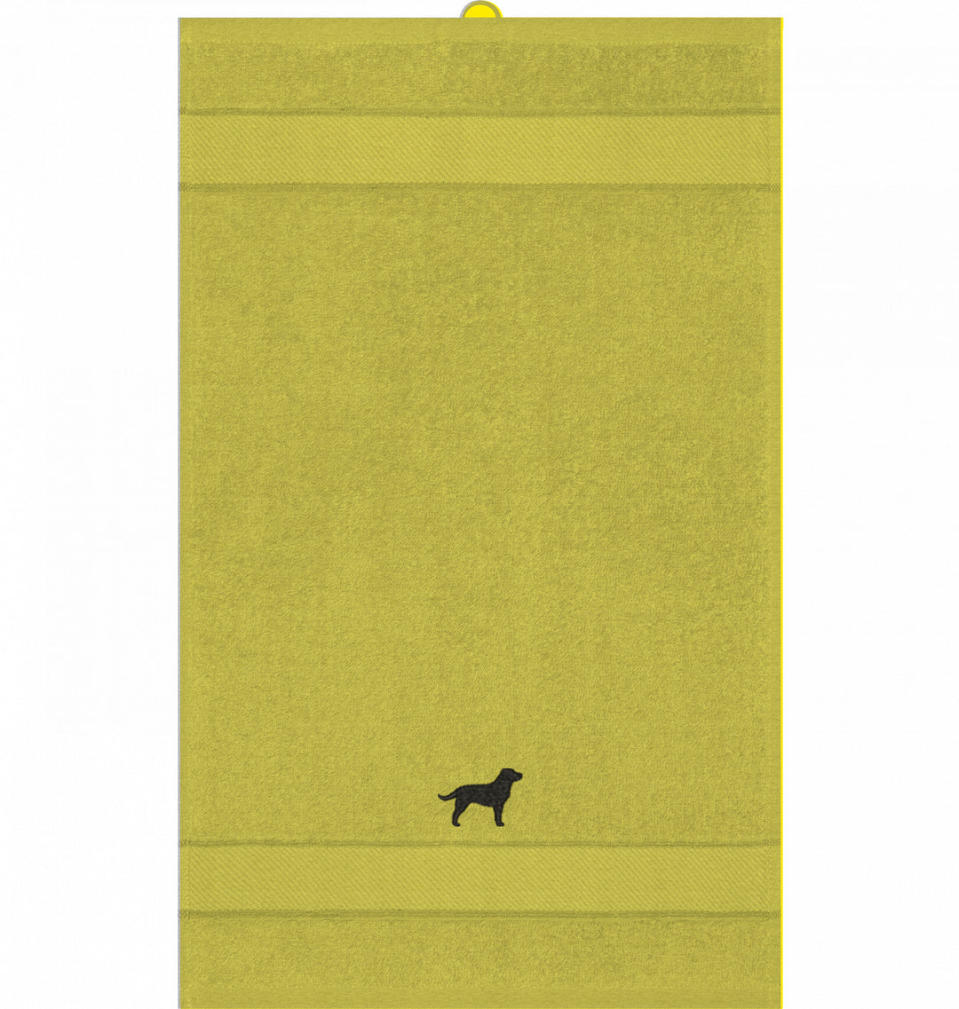 Lab love black - Gästehandtuch