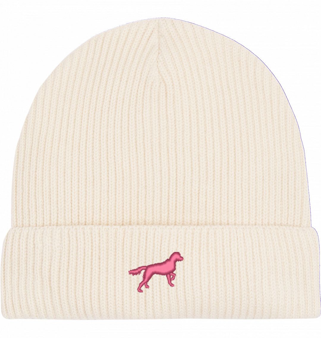 Fisherman Beanie organic - Münsterländer pink