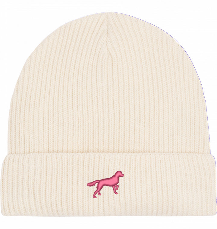 Fisherman Beanie organic - Münsterländer pink