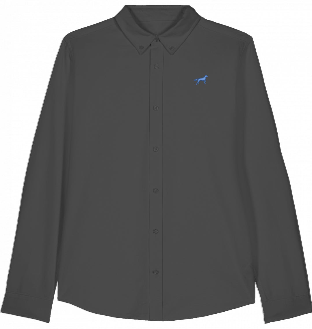 Oxford Bluse Damen - Münsterländer blau