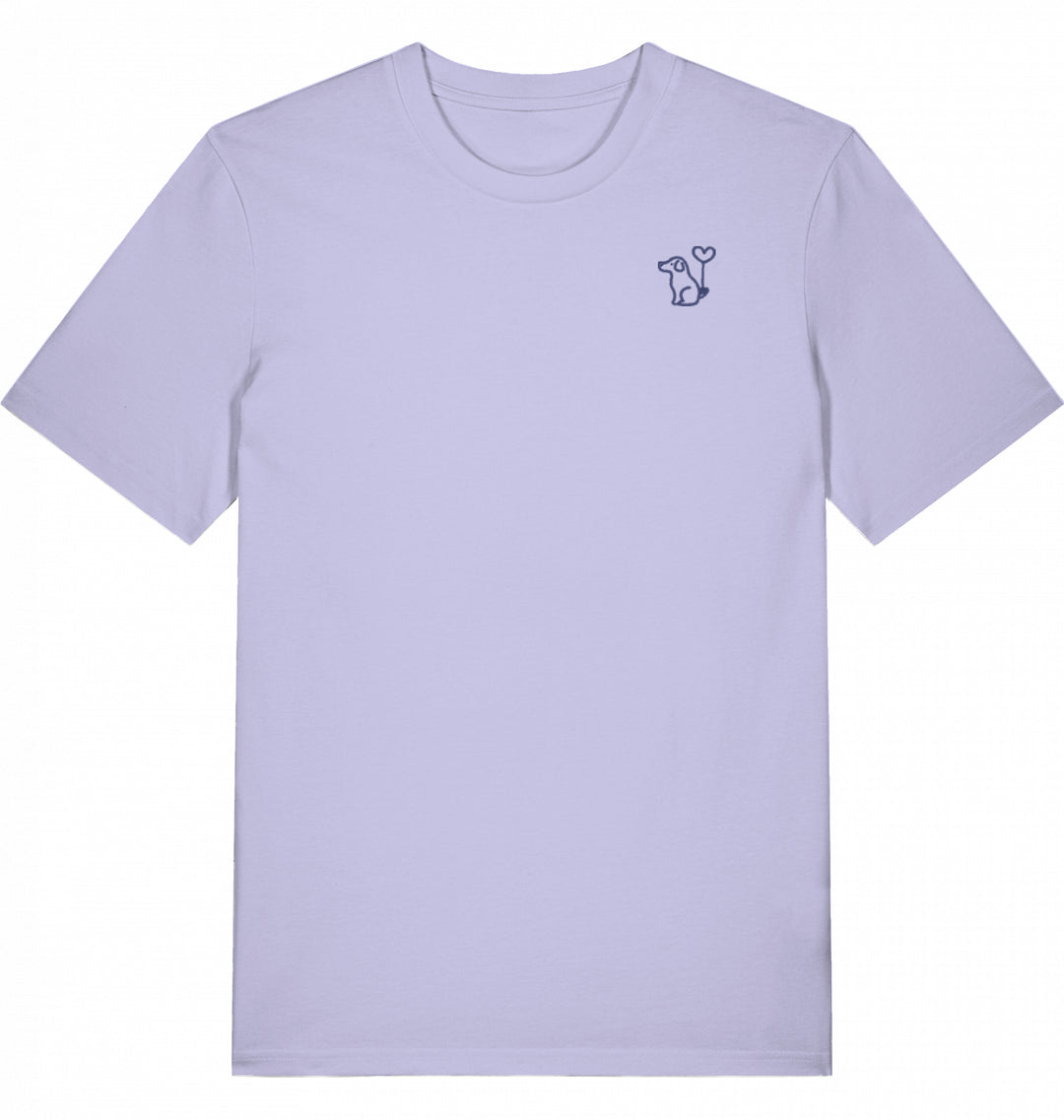 Art Dog Blue- Organic T-Shirt