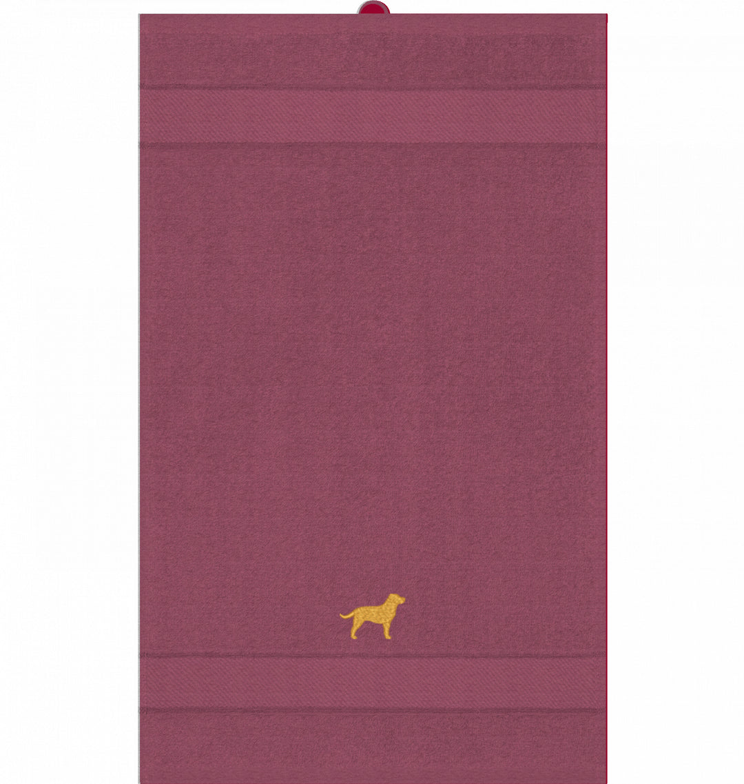 Lab love yellow - Gästehandtuch