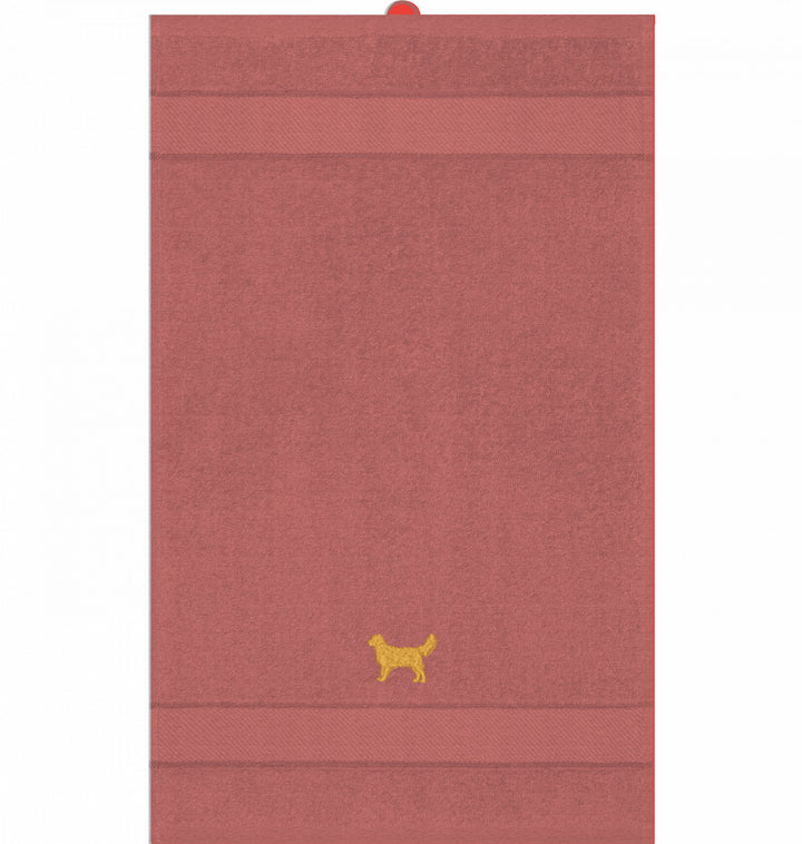 Golden love - Gästehandtuch