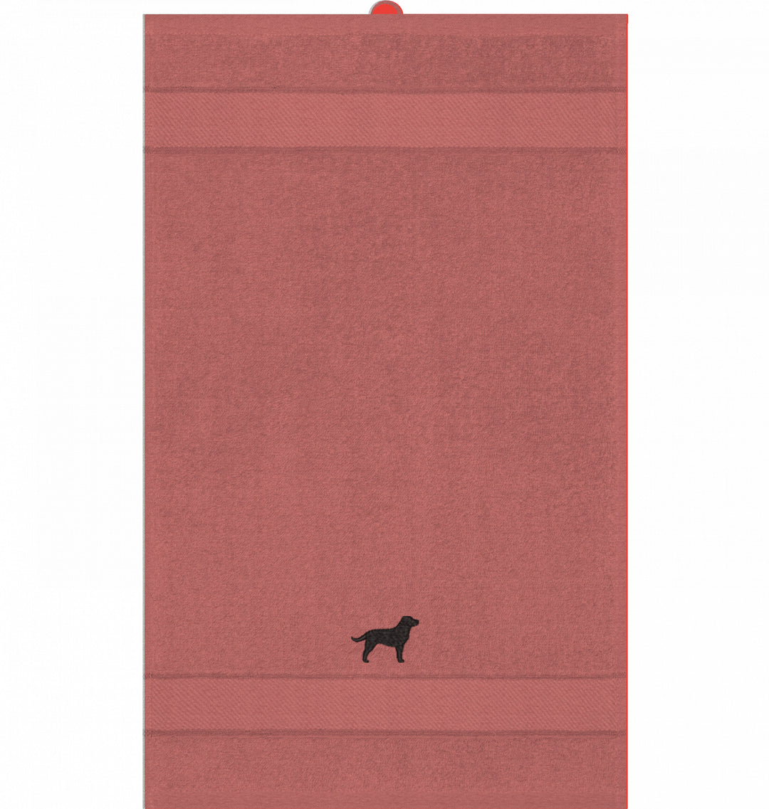 Lab love black - Gästehandtuch