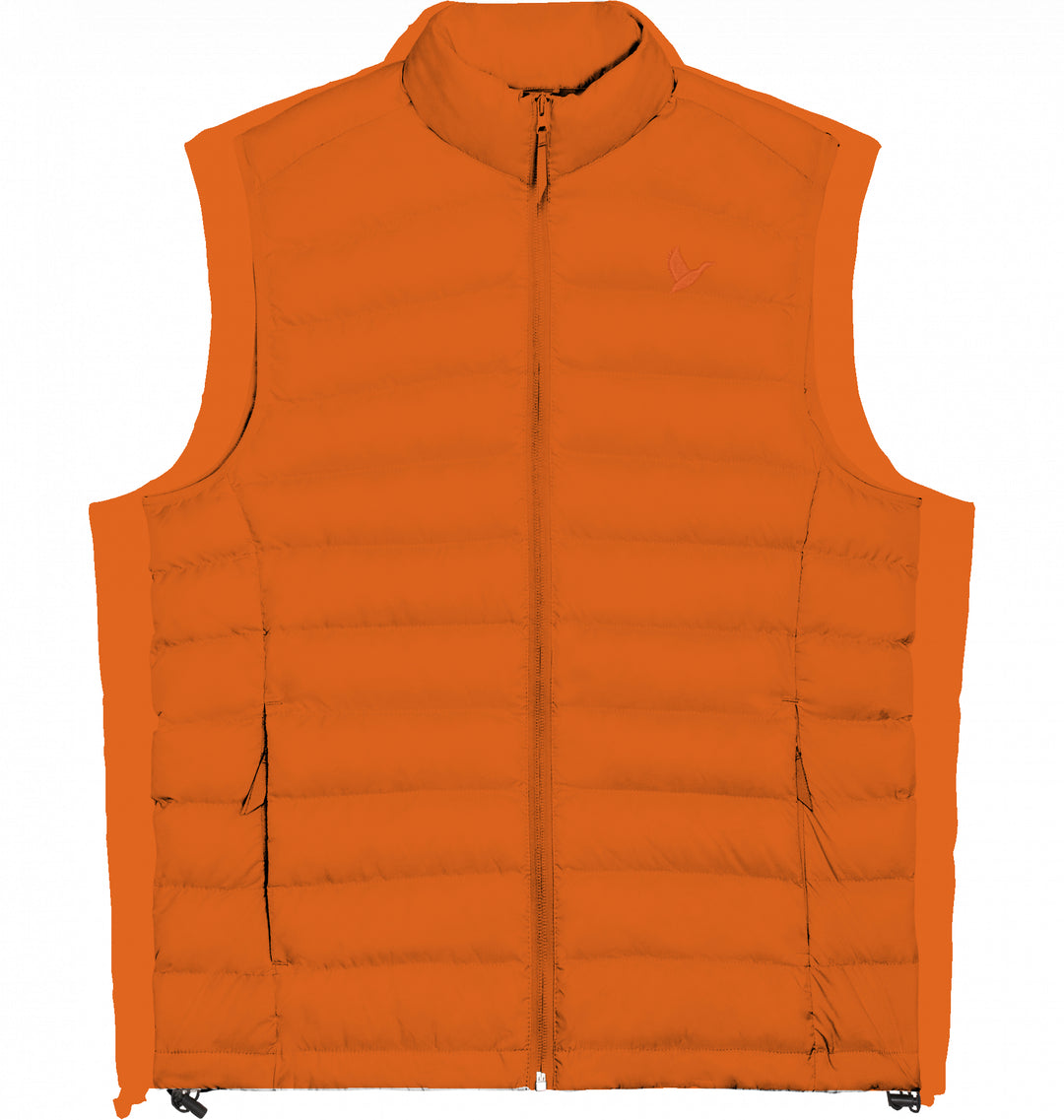 Let me fly Orange- Damen Daunenweste Organic