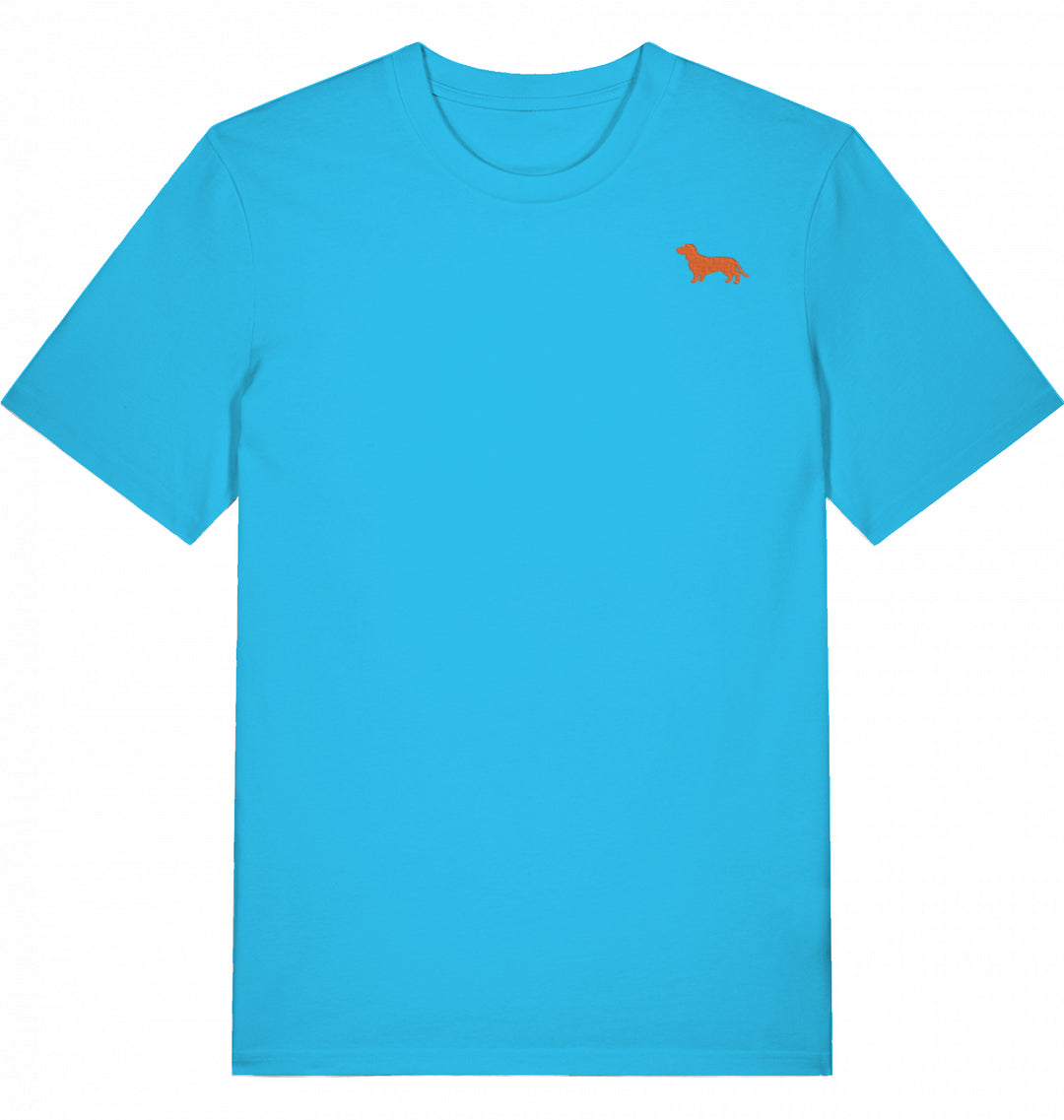 Dachshund orange - Organic T-Shirt