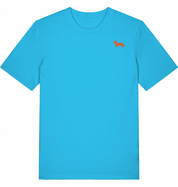 Dachshund orange - Organic T-Shirt