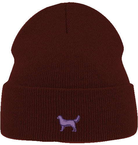 Beanie Organic - Golden Retriever lila