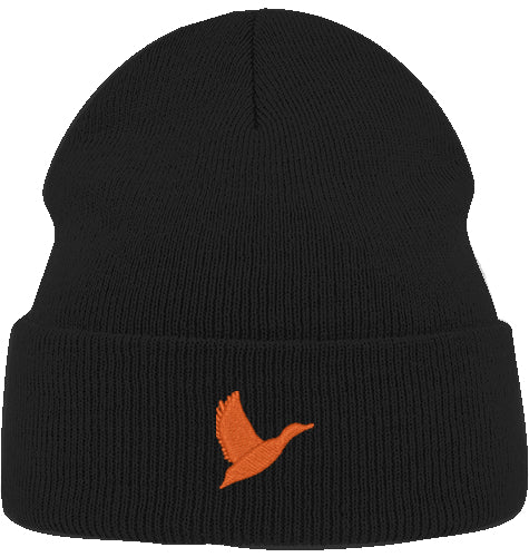 Organic Beanie - Ente orange