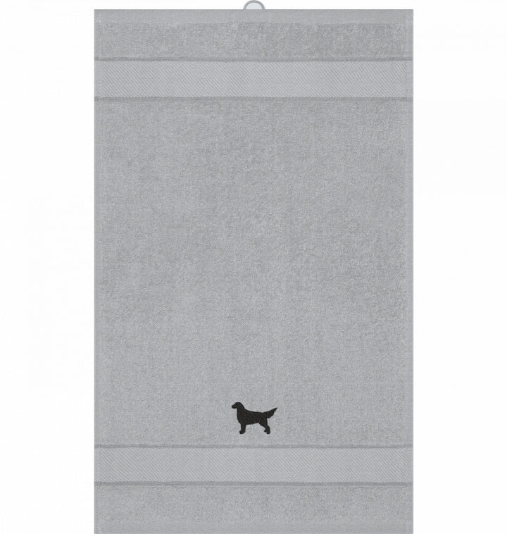 Flat love - Gästehandtuch