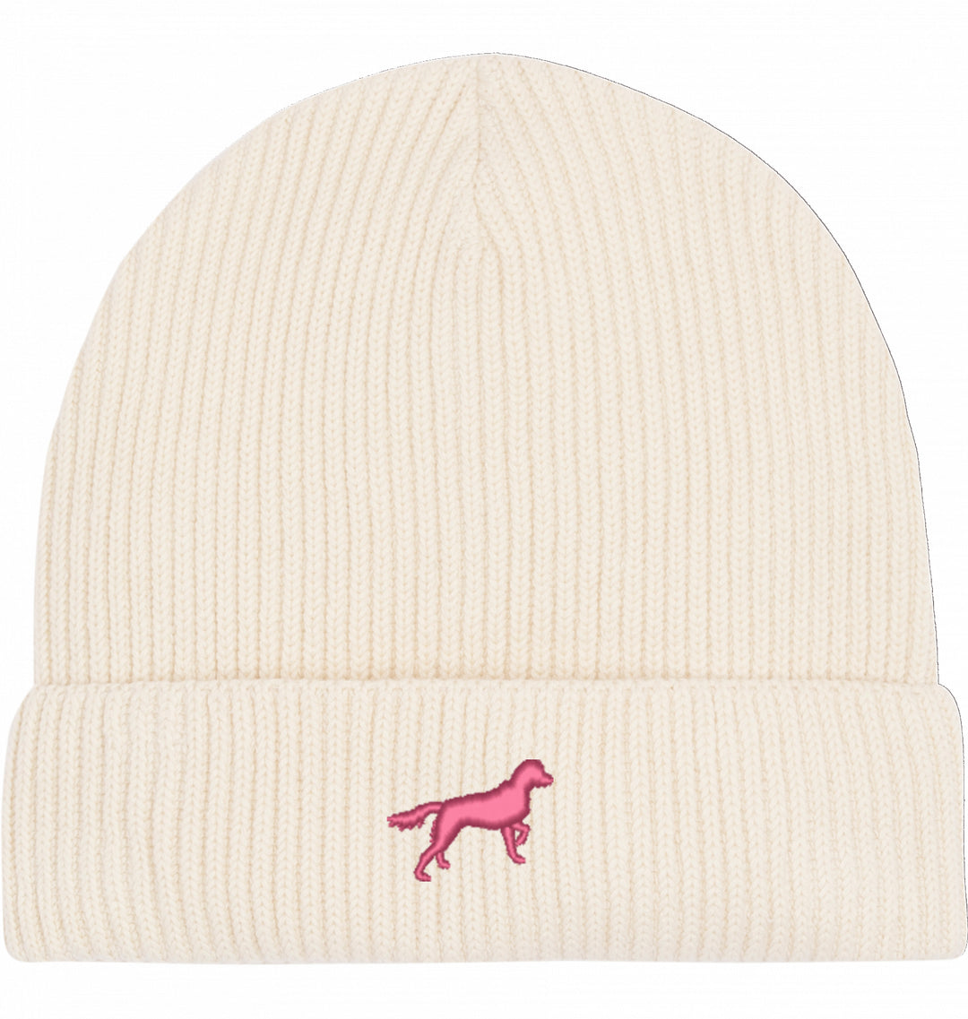 Fisherman Beanie organic - Münsterländer pink