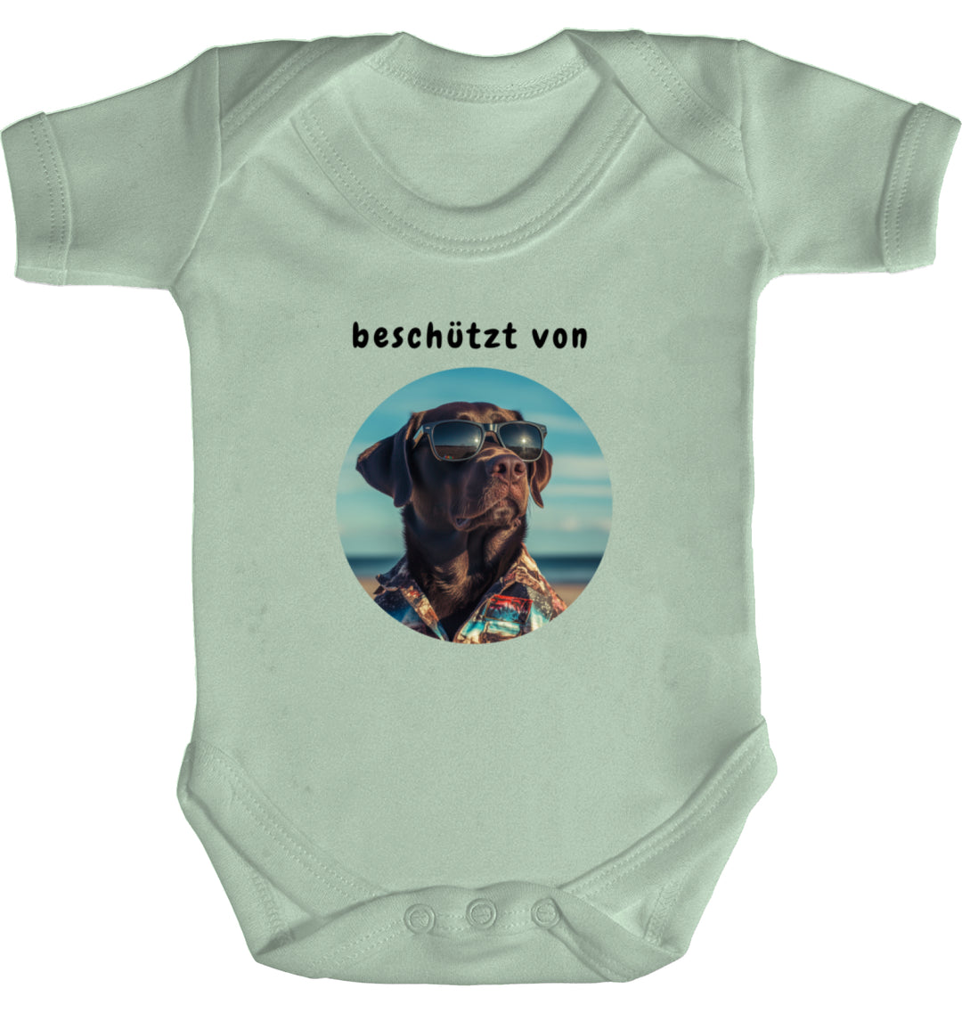 Mini Bodyguard Lab - Organic Baby Bodysuit