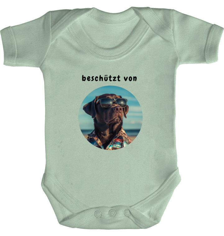 Mini Bodyguard Lab - Organic Baby Bodysuit