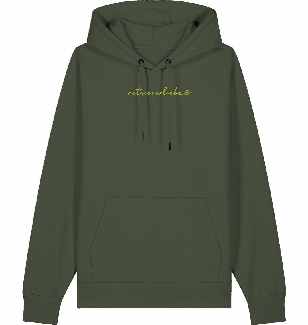 Retrieverliebe Organic Hoodie Khaki