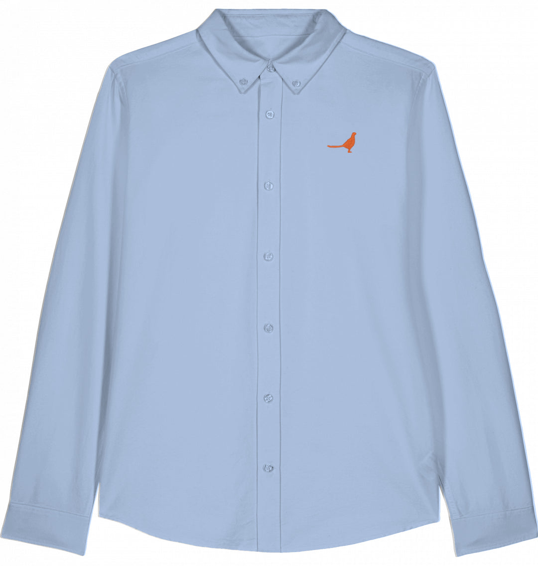 Orange Fasan - Damen Oxford Shirt Organic