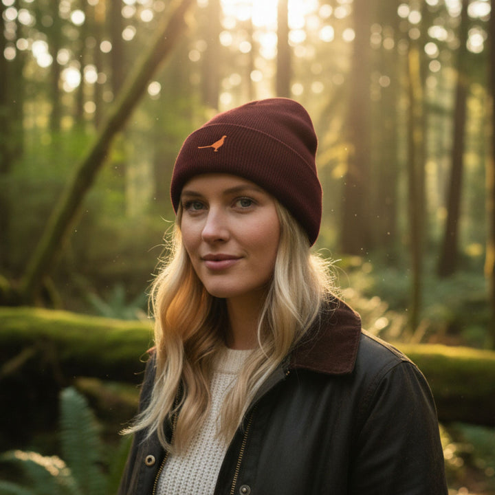 Organic Beanie - Fasan orange