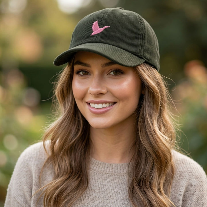 Cord Cap - Ente pink