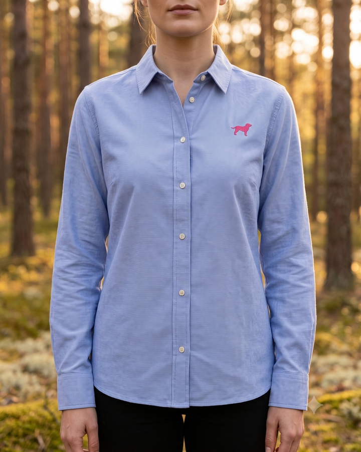 Oxford Bluse Damen - Labrador pink