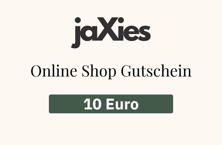Jaxies - Online Shop Gutschein