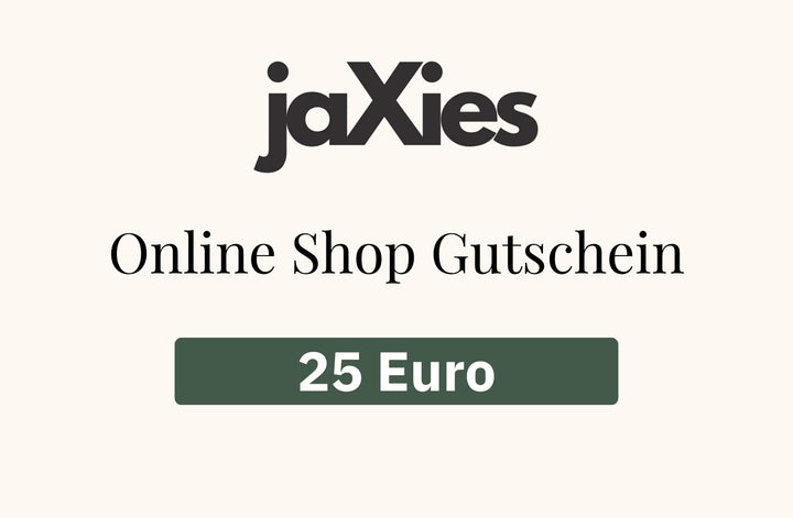 Jaxies - Online Shop Gutschein