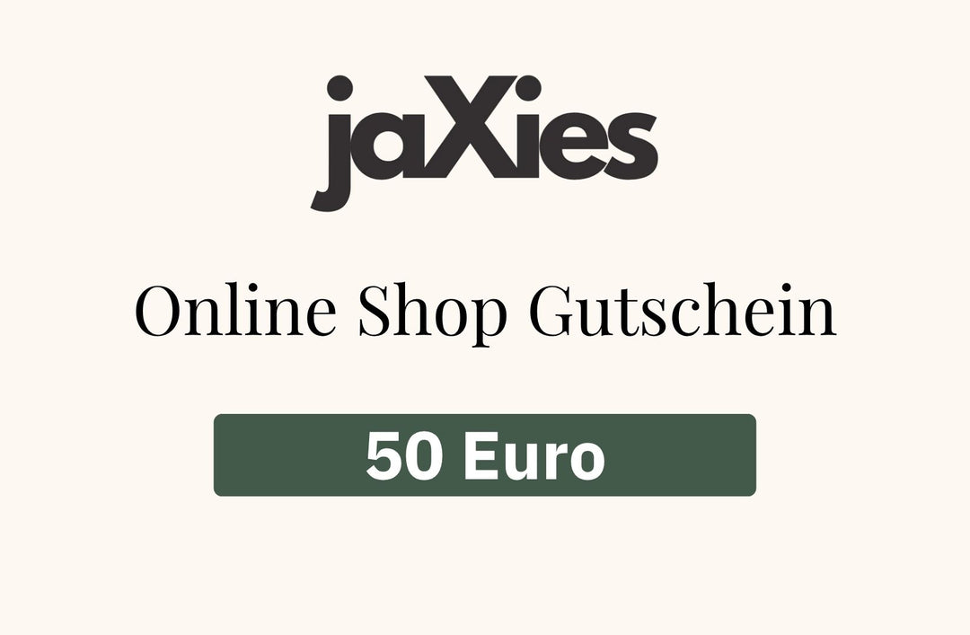 Jaxies - Online Shop Gutschein