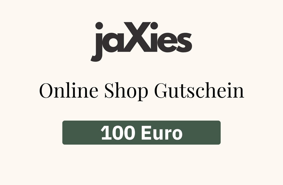 Jaxies - Online Shop Gutschein