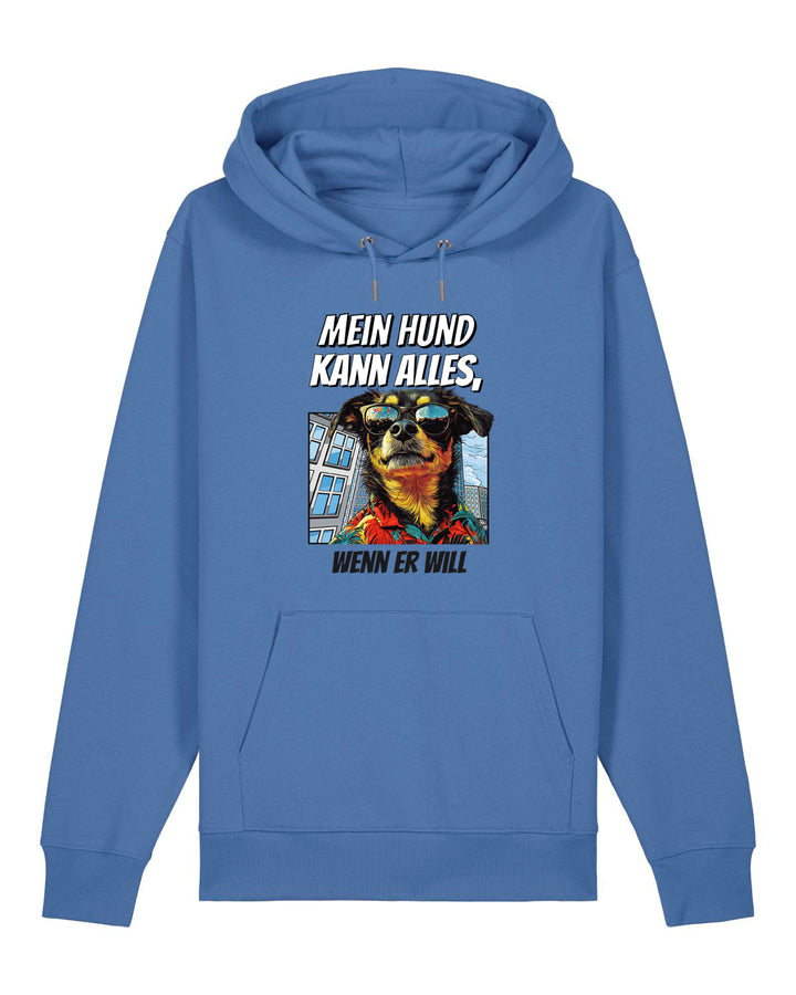 Mein Hund kann alles NY - Organic Hoodie frontprint