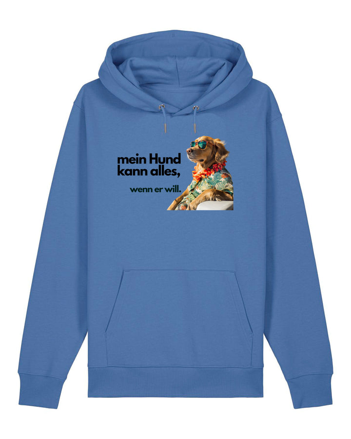 Mein Hund kann alles Goldie - Organic Hoodie frontprint
