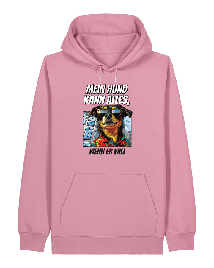 Mein Hund kann alles NY - Organic Hoodie frontprint