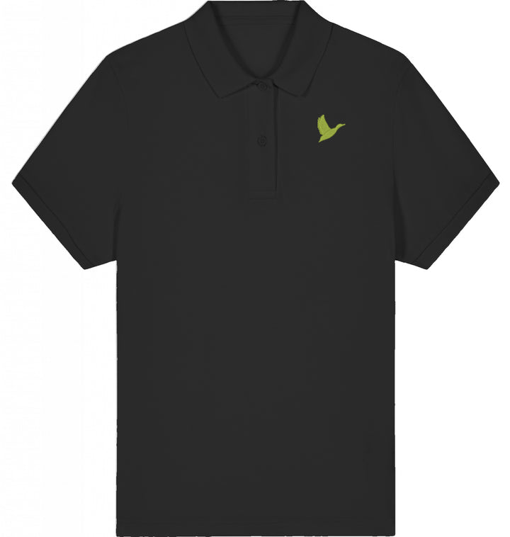 Polo Shirt Damen Organic Ente grün