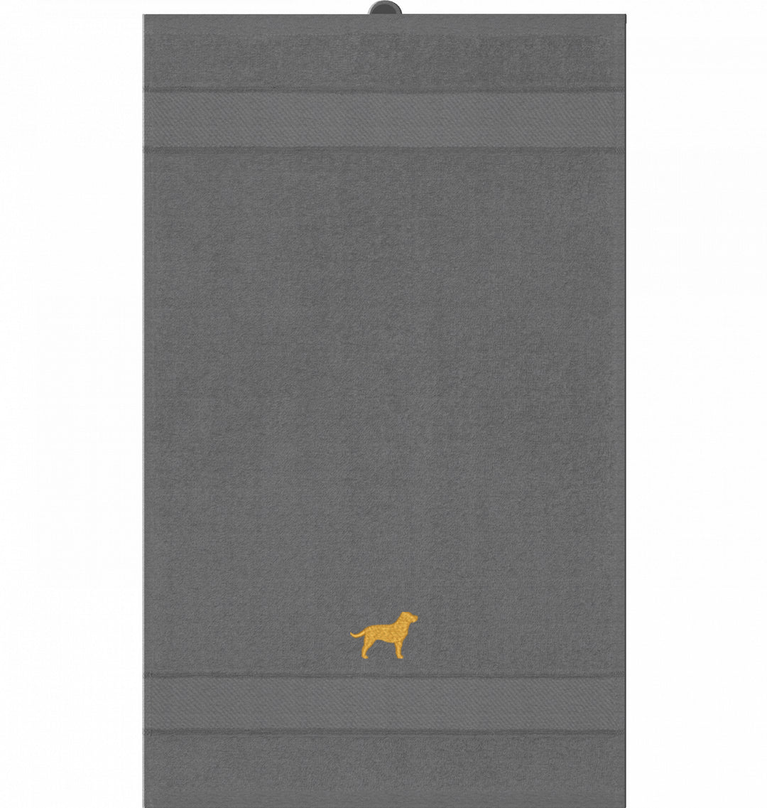 Lab love yellow - Gästehandtuch