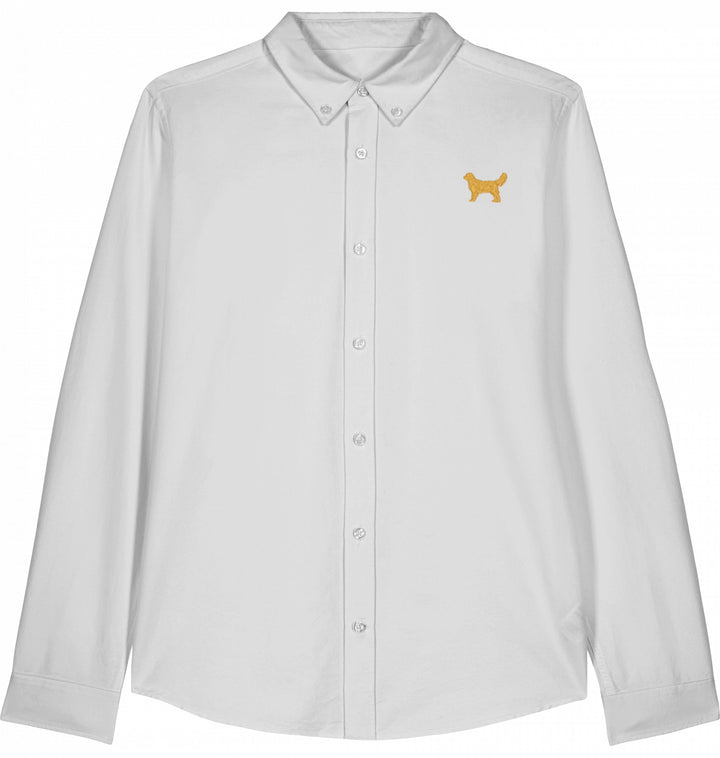 Golden love - Damen Oxford Shirt Organic