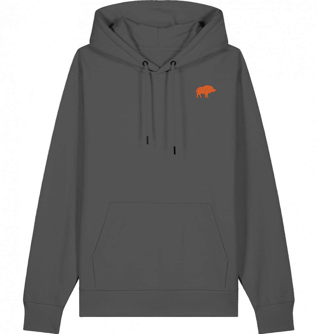 Wildlife Orange- Organic Hoodie