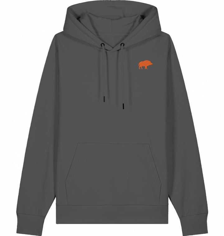 Wildlife Orange- Organic Hoodie