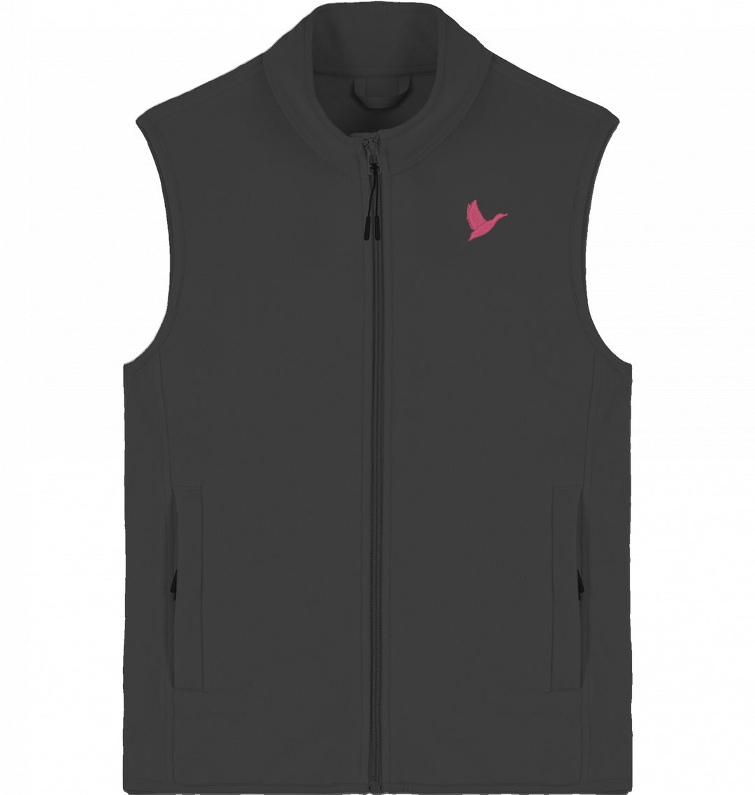 Fleeceweste Organic - Ente pink