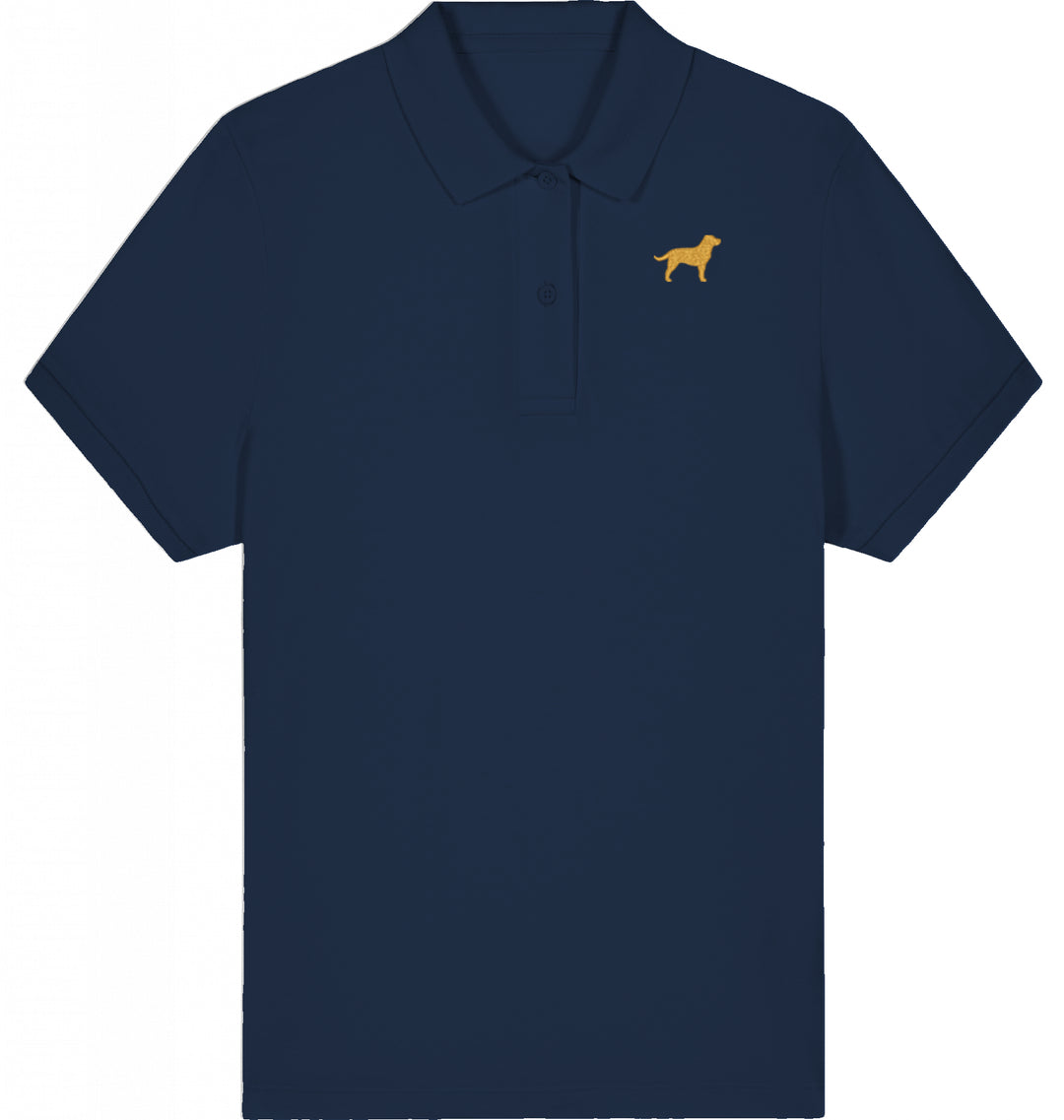 Lab love yellow - Organic Polo Shirt Ladies Style