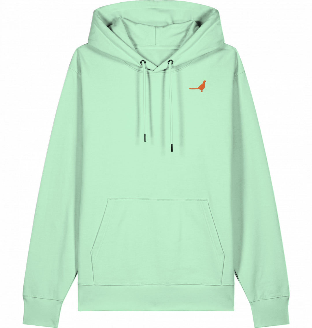 Fasan Love orange - Organic Hoodie