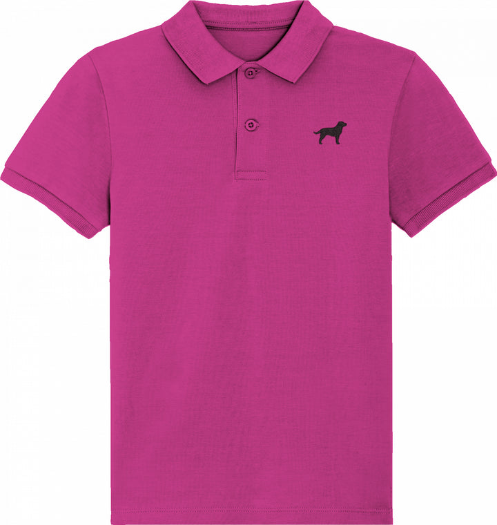 Lab Love black - Organic Polo Kids